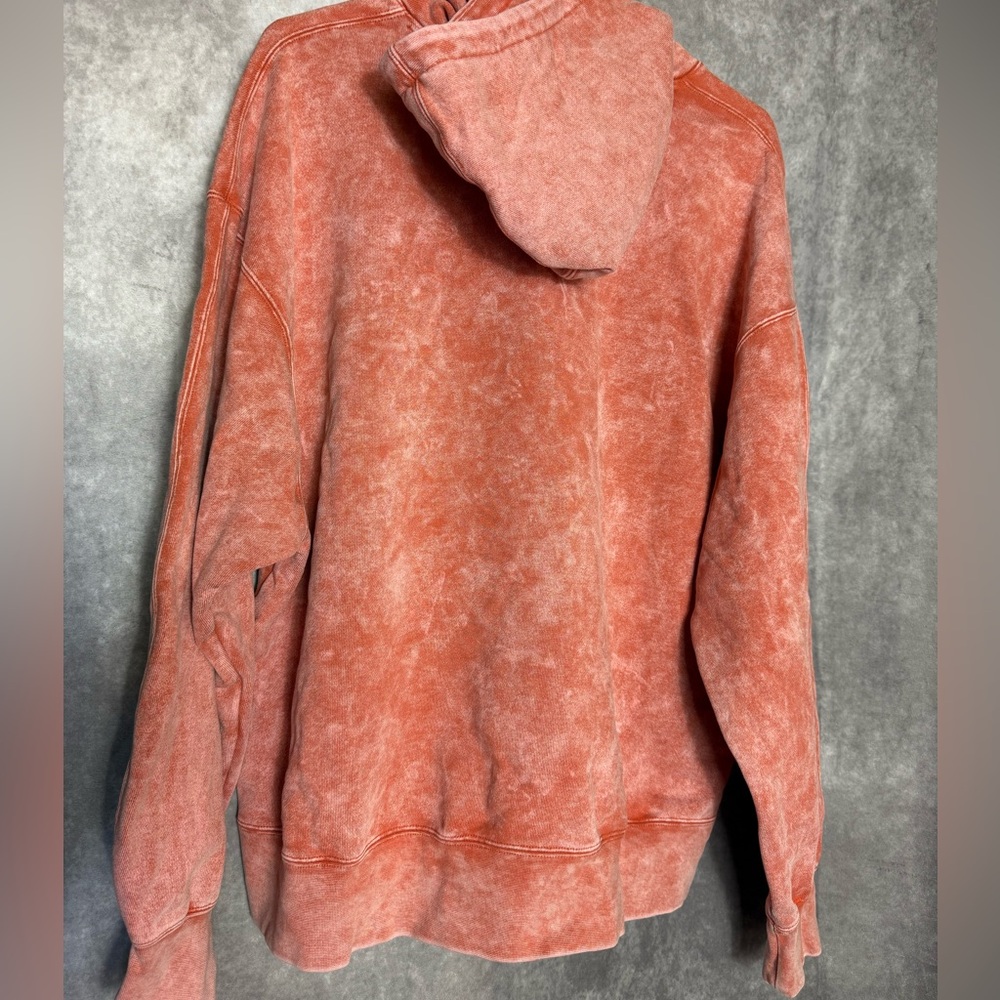 Jordan Women's Washed Red Cowl Neck Sweater - Picture 2 of 4